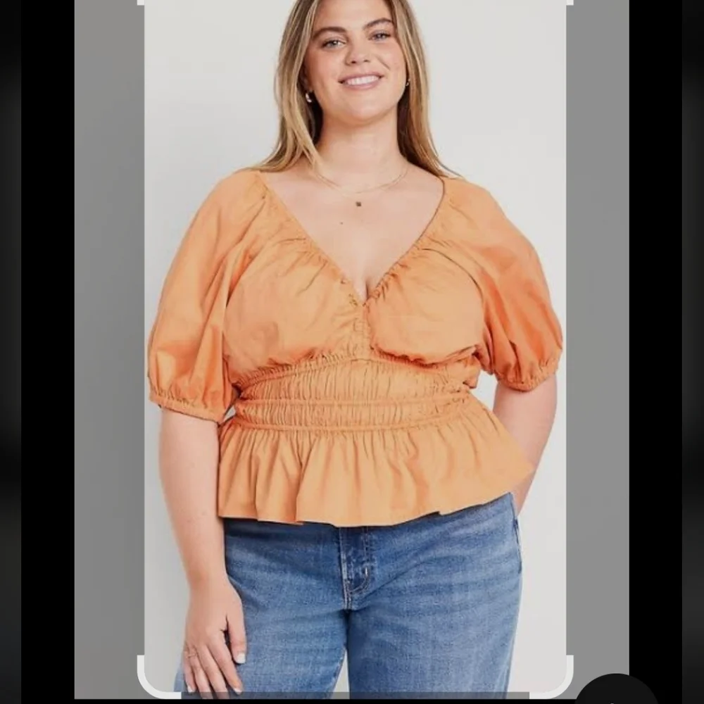Old Navy Boho Blouse‎ Cotton 3X
